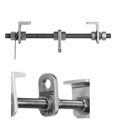 Anclaje para viga en I de 15″ – Inoxidable