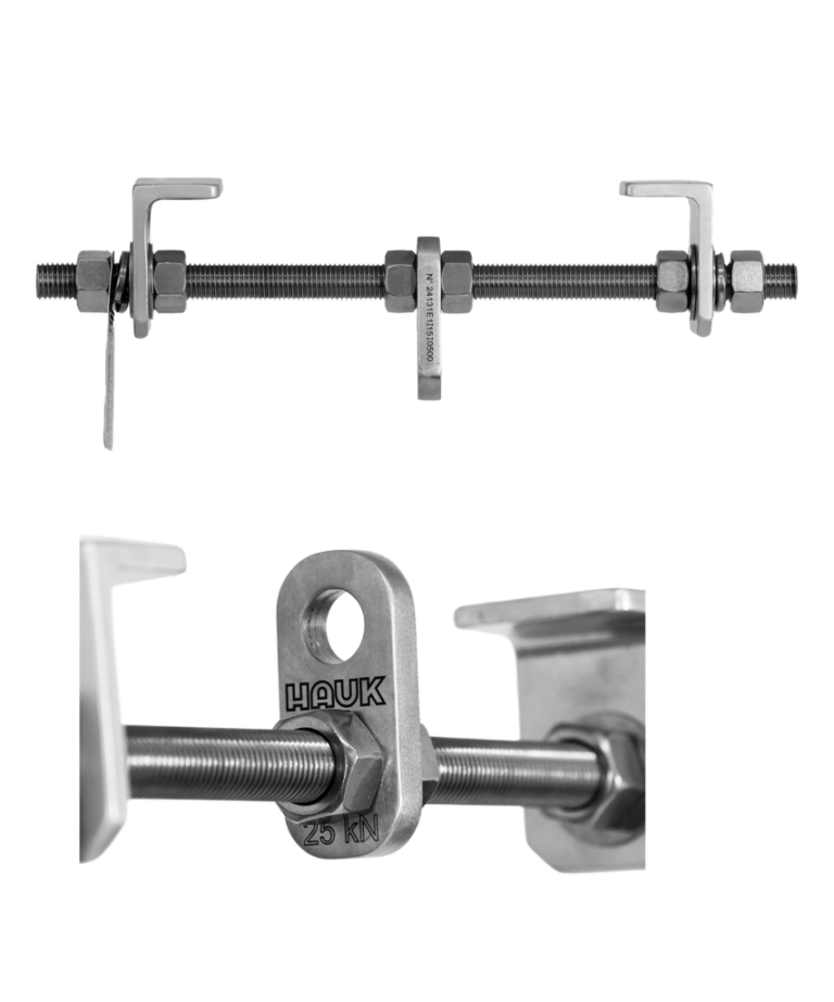 Anclaje para viga en I de 15″ – Inoxidable