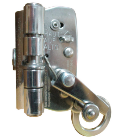 Freno con traba para cuerda de 11 a 13 mm