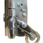 Freno con traba para cuerda de 11 a 13 mm