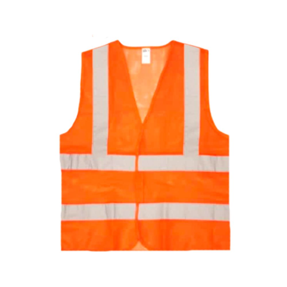 Chaleco de Seguridad de Poliéster Astara 4 Bandas Reflectivas 60 gr