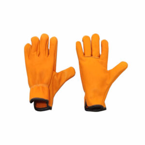GUANTE CUERO RES AMARILLO