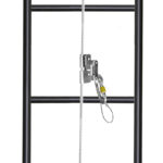 línea de vida vertical para escaleras fijas km-7000