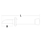 CUCHILLO PELA CABLES AISLADO CURVO Y RECTO - Imagen 4