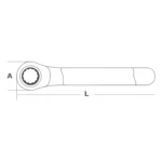LLAVE CORONA AISLADA RATCHET - Imagen 2