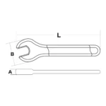 LLAVE FIJA DE BOCA AISLADA - Imagen 2