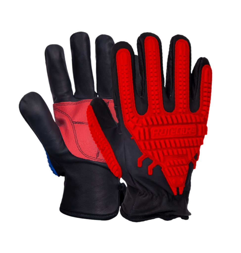 GUANTE IMPERMEABLE ANTI-IMPACTO CUERO LABOR GV 03 REFORZADO Talla M