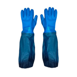 Guante de PVC Grueso Astara Azul 55cm (26″)