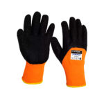 Guante Anticorte Astara Advanced Workflex Termico Latex Negro/ Naranja