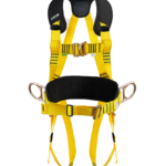 Arnés integral con apoyo lumbar, de 4 anillas