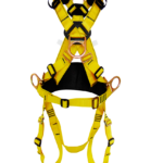 Arnés integral de 4 anillas con apoyo lumbar