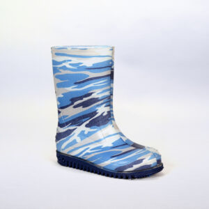Botas Junior Flex Camuflaje Azul