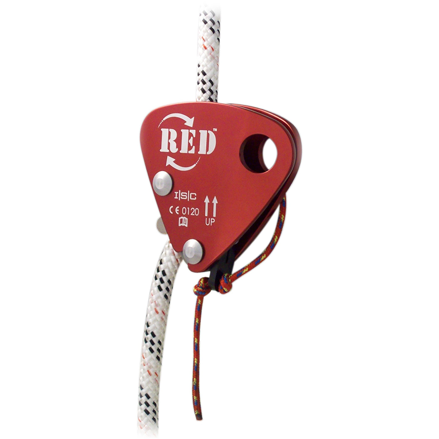 Freno anticaídas RED para cuerdas de 10.5 y 11.0 mm