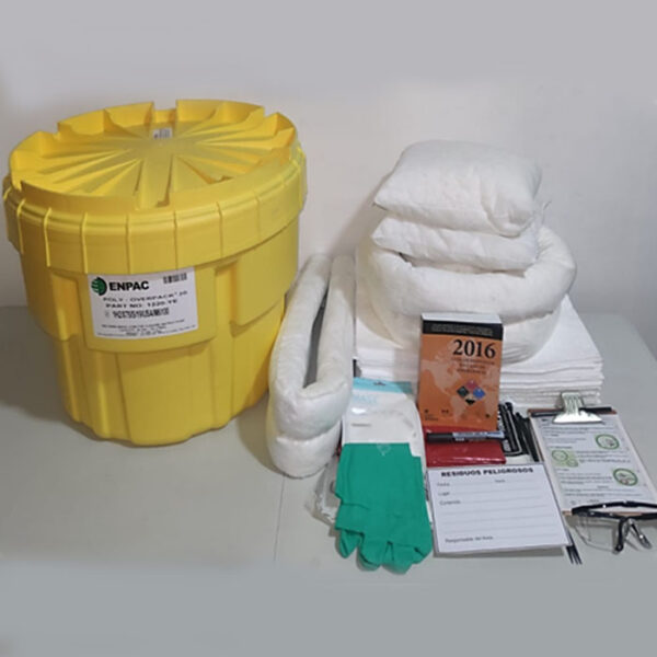 KIT ANTIDERRAME HIDROCARBUROS OVERPACK 20GLN