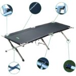 KingCamp Deluxe Catre de Campamento Plegable