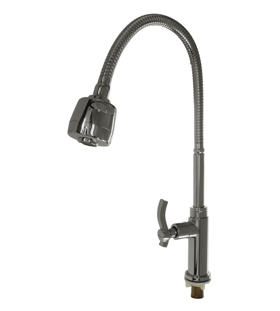 Llave-corrugado-con-perilla-minimalista-olas-103014 Grifería pesada 103014 - Imagen 1