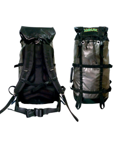 Mochila porta materiales, capacidad 50 litros
