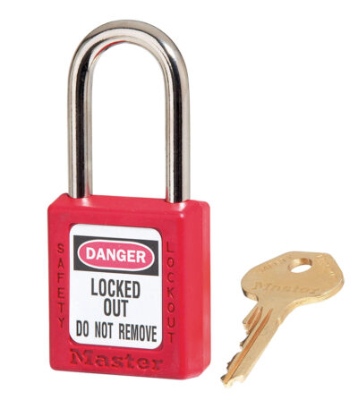 candado master lock 410red