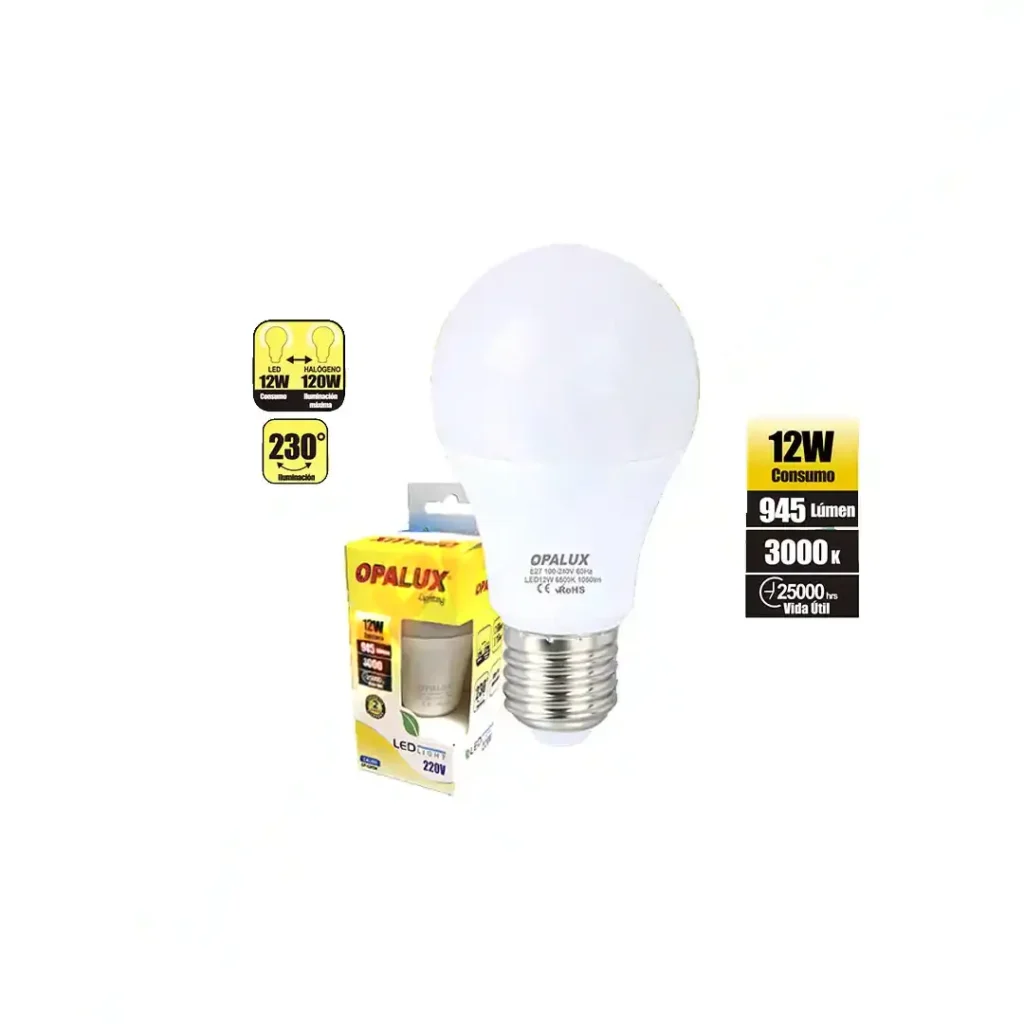 FOCO LED 12W CALIDO