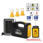 KIT SOLAR PORTATIL C/ LINTERNA