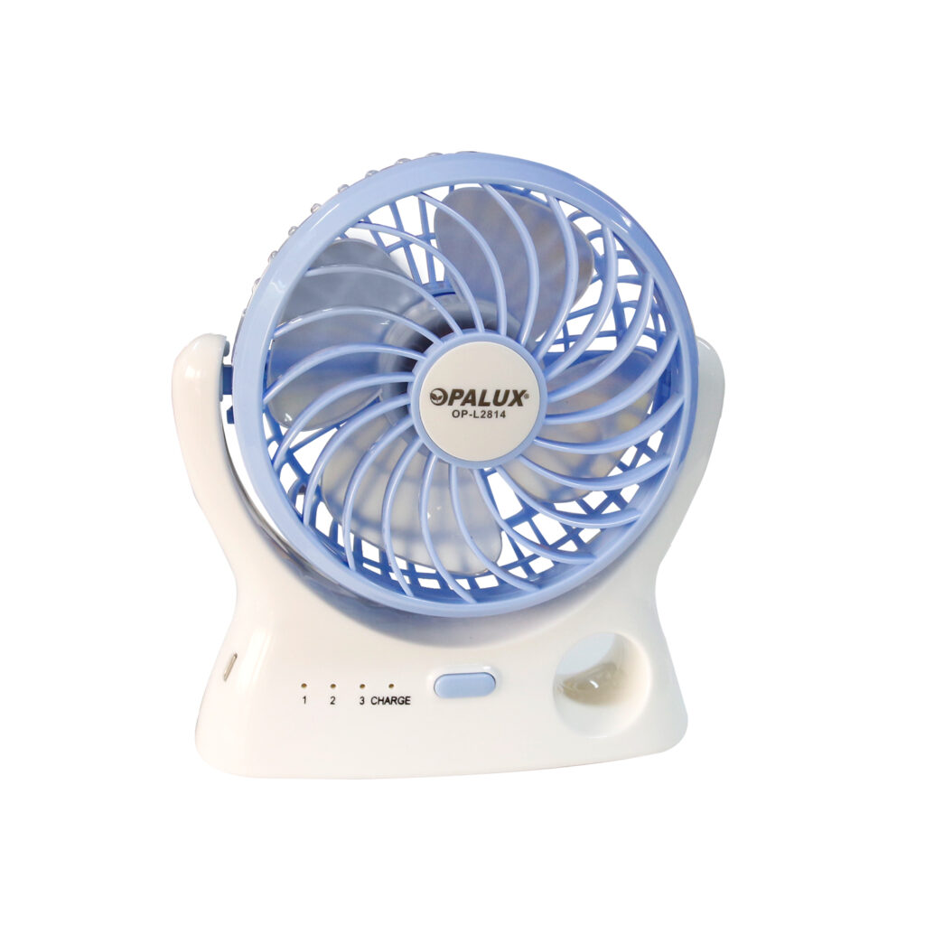 MINI VENTILADOR 4″ RECARGABLE USB
