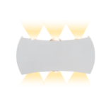 APLIQUE MODELO PYXIS 6 BLANCO