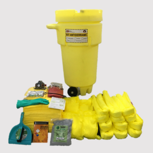 Kit Antiderrame Quimicos Overpack 50GLN con ruedas
