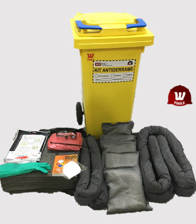 KIT ANTIDERRAME UNIVERSAL CONTENEDOR 120L