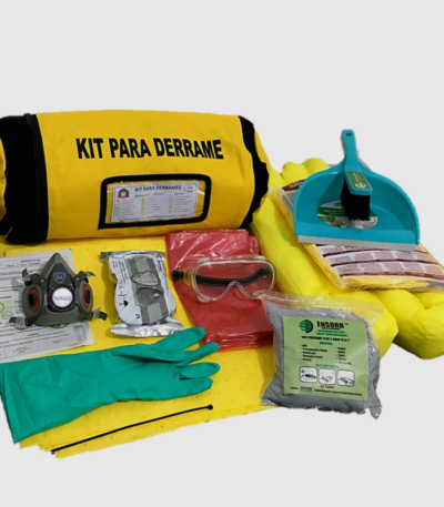 KIT ANTIDERRAME QUÍMICO BÁSICO 10L