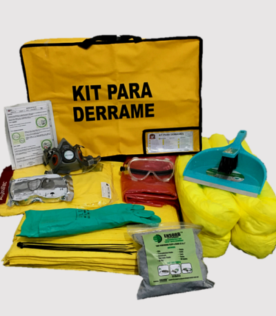 KIT ANTIDERRAME QUÍMICO MALETIN 30L