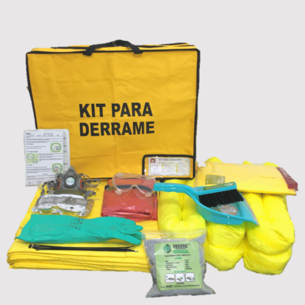 KIT ANTIDERRAME QUÍMICO MALETIN 50L