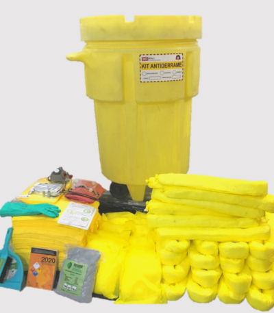 Kit Antiderrame Quimicos Overpack 95GLN