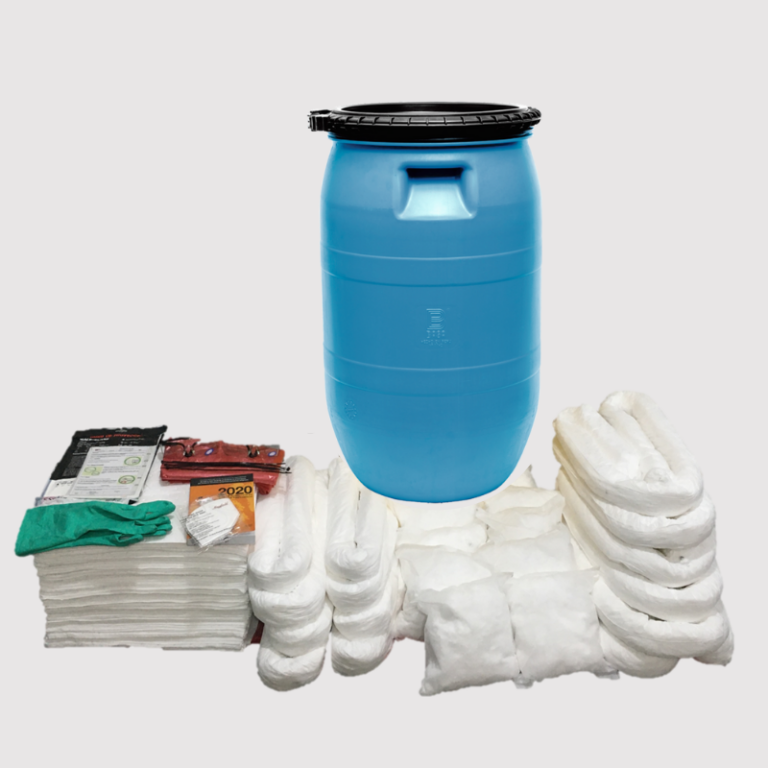 KIT ANTIDERRAME MARÍTIMO EN CONTENEDOR 240 LITROS