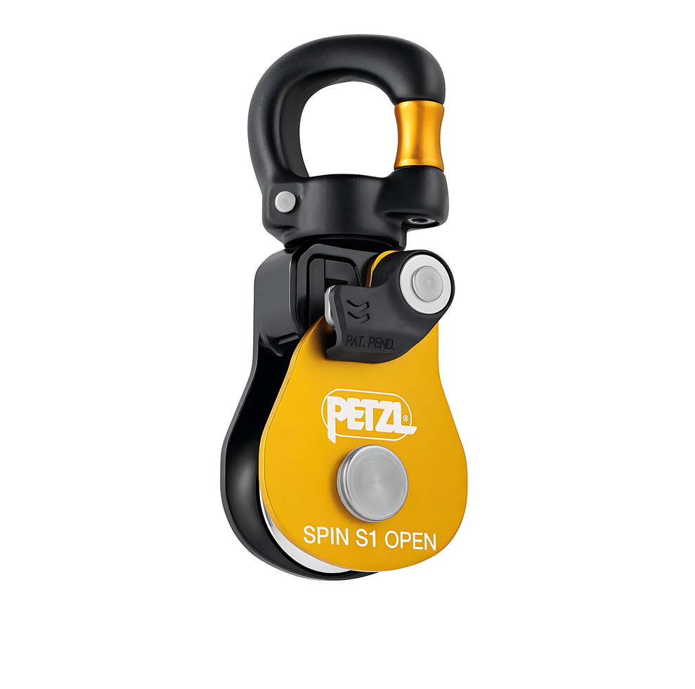 SPIN S1 OPEN – Polea Compacta para Rescate