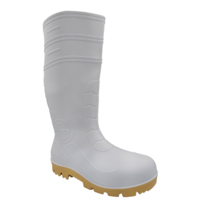 BOTA DE PVC BLANCA – PUNTA REFORZADA