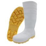 BOTA DE PVC BLANCA – PUNTA DE ACERO - Imagen 3