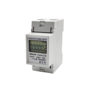 MEDIDOR DE ENERGIA MONOFÁSICO DIGITAL PARA RIEL