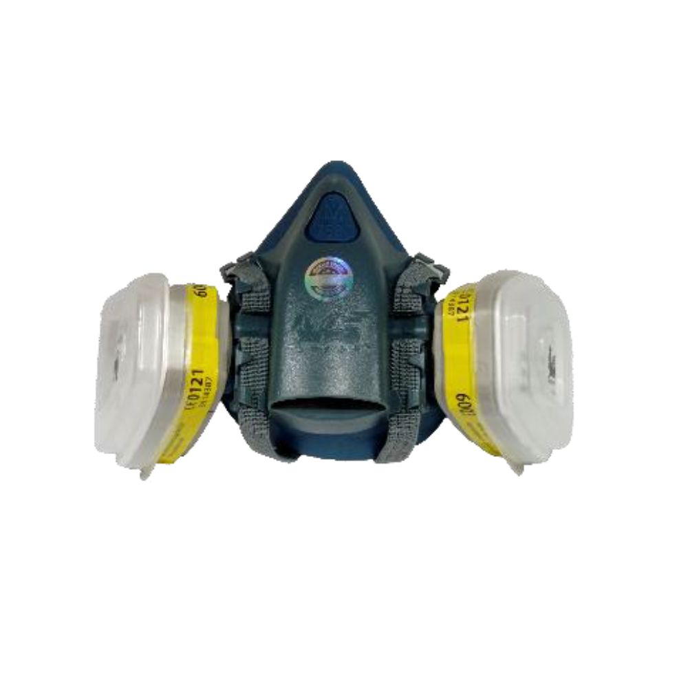 Respirador Profesional Astara Multipropósito Siliconado 7502 con Cartucho 6003 Kit Completo