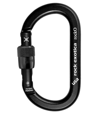 mosquetón rocko screw-lock