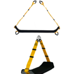 Silla de trabajo vertical ligera