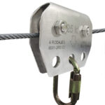 Polea Tandem , para cable de hasta 13 mm