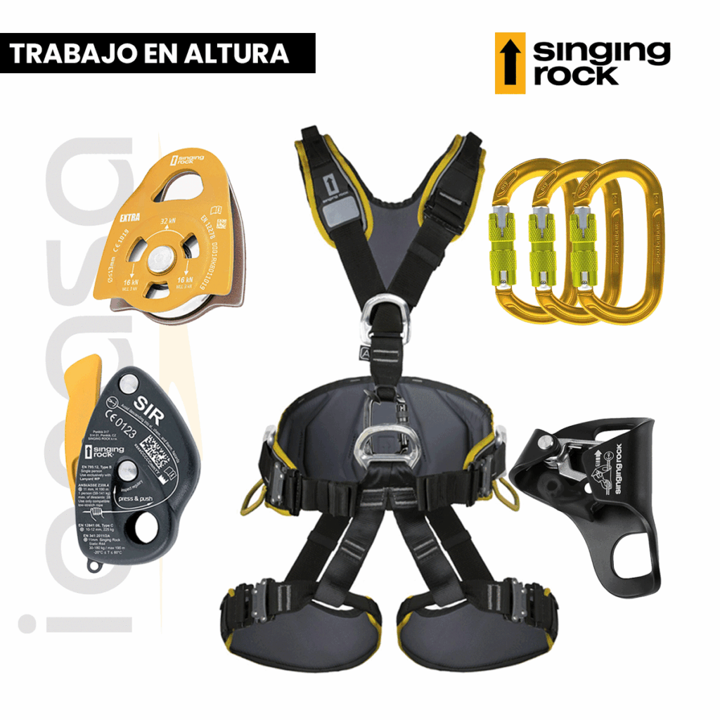 Equipo de Trabajo en Altura y Rescate- Singing Rock