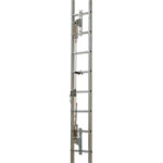 línea de vida vertical para escaleras fijas stopcable