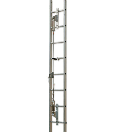 línea de vida vertical para escaleras fijas stopcable