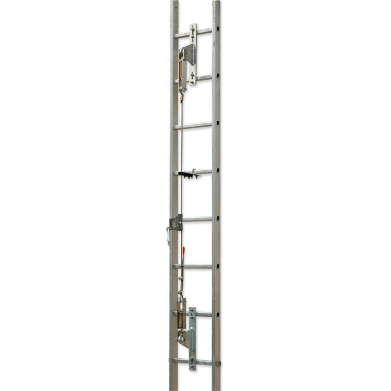 línea de vida vertical para escaleras fijas stopcable