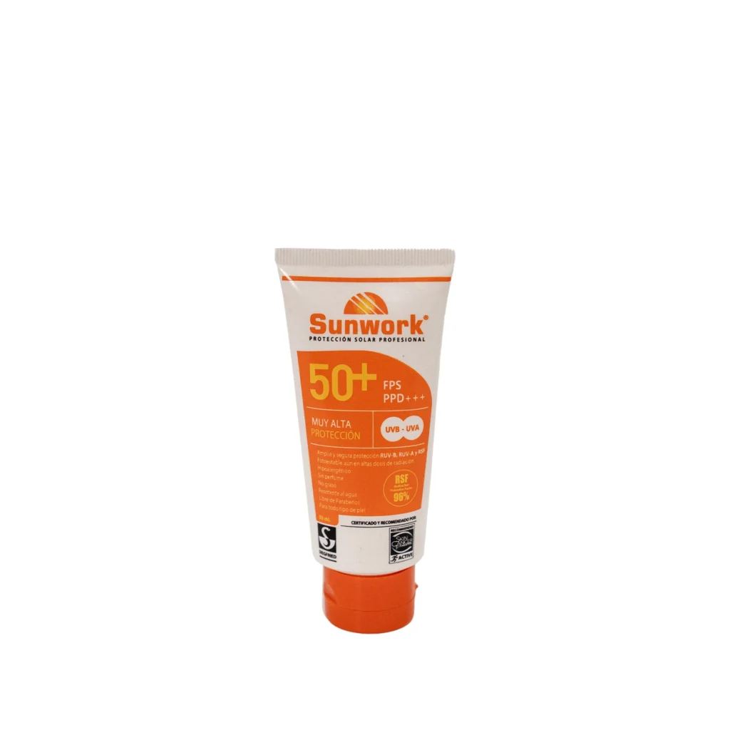FOTOPROTECTOR SOLAR SUNWORK 50+ 50ML