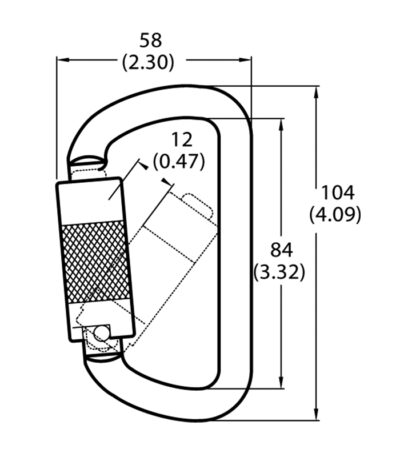 mosquetón yoke n-250g