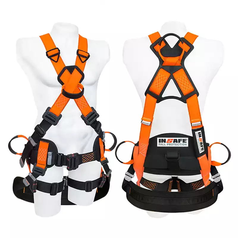 arnes-4-argollas-dielectrico-soporte-lumbar-asentadera-in-8009-12-a-insafe Arnés 4 argollas dieléctrico con soporte lumbar y asentadera IN 8009-12-A INSAFE para trabajos en altura.