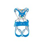 Arnés completo para niños OUISTITI de Petzl, ideal para escalada y actividades en altura