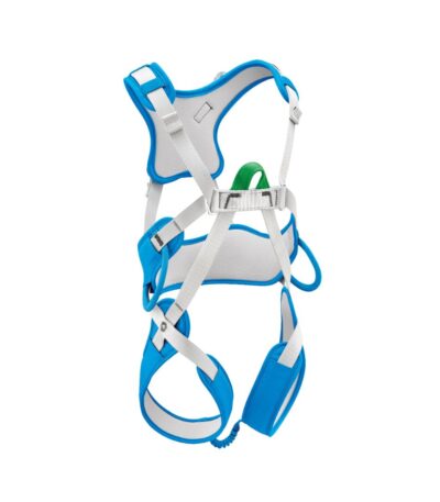 Arnés completo para niños OUISTITI de Petzl, ideal para escalada y actividades en altura